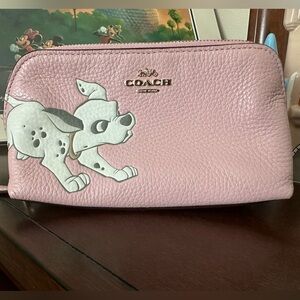 Coach X Disney 101 Dalmatian cosmetic bag